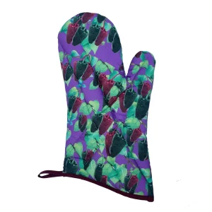 Guante para Cocina Termico Chiles Morado