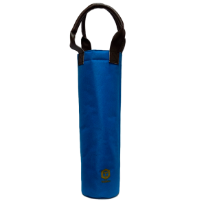 Porta Vino Liso Azúl