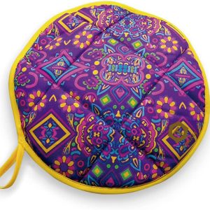 Tortillero Térmico Redondo Huichol Morado